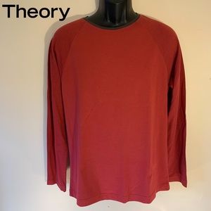 Theory Long Sleeve T Shirt Medium 50% cotton / 50% lyocell Gently worn